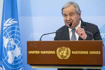 Guterres, que tardó varias horas en pronunciarse, tampoco usó la palabra 'condena', sino que dijo 'estar muy preocupado por los acontecimientos de hoy. (ARCHIVO)