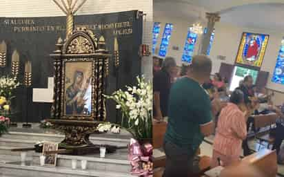 Celebración a la Virgen del Perpetuo Socorro en Torreón. 