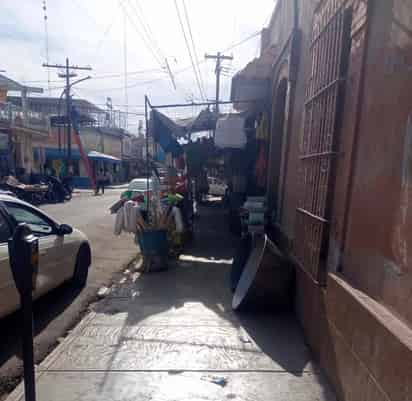 Comerciantes de Matamoros piden 'mano dura' por invasión de banquetas