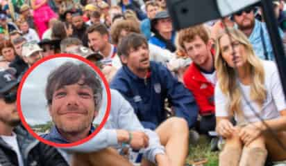 Este cantante lleva su pantalla a Glastonbury para ver la EURO