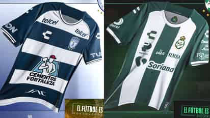 ¿Jersey del Pachuca es igual a la de Santos Laguna?