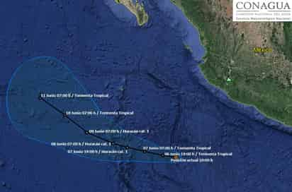 Se forma Tormenta Tropical Aletta: ¿qué estados afectará?