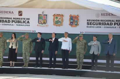 Se reúnen en Saltillo Gobernadores del Noreste para tema de seguridad