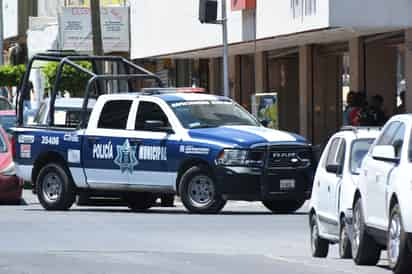 Elementos de la Dirección de Seguridad Pública Municipal. (EL SIGLO DE TORREÓN)