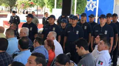 Tercera generación de la Academia de Policía de Torreón. (FERNANDO COMPEÁN)