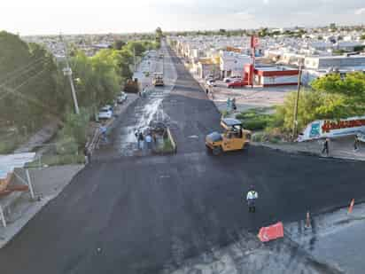 Entregan pavimentación en prolongación Morelos de Gómez Palacio