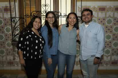 Judith Ramírez, Carmen Ramírez, Karen de la Rosa y André Lara (EL SIGLO DE TORREÓN / GABRIEL ESCOBAR)