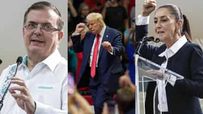 ¿Donald Trump se burla de Marcelo Ebrard?; Sheinbaum reacciona