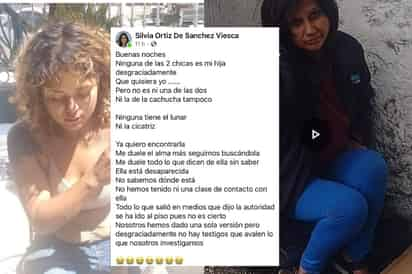 Familia de Fanny, joven desaparecida, niega que las fotos recibidas sean de ella