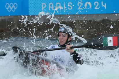 La seleccionada nacional de canotaje slalom, Sofía Reinoso Díaz-Barriga. (CORTESÍA)