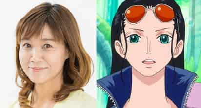 Yuriko Yamaguchi actriz de voz de Nico Robin en One Piece (CAPTURA)