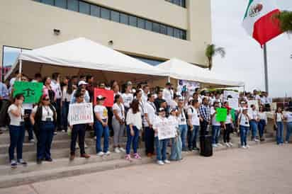 Trabajadores del Poder Judicial. (EL SIGLO DE TORREÓN)