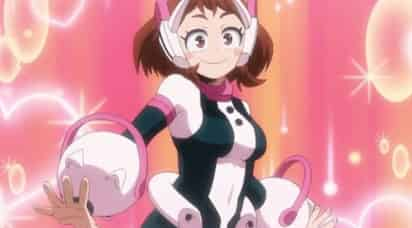 Ochako Uraraka. 