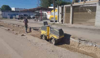 Avance del 80% en la instalación de la línea de drenaje