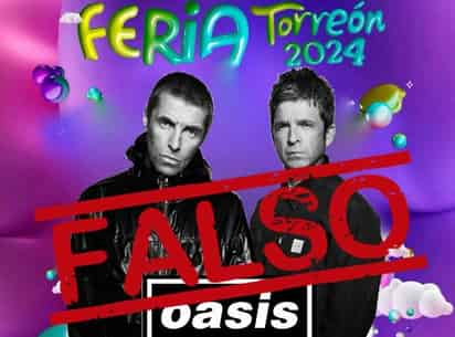 Desmienten que Oasis vaya a presentarse en la Feria de Torreón