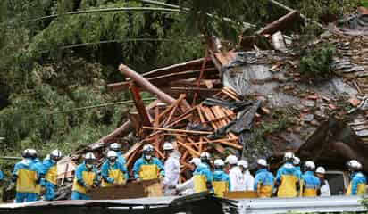 Tifón Shanshan deja 3 muertos y 1 desaparecido en Japón