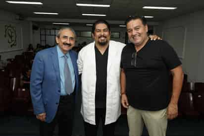 Juan Morales, Óscar Martínez y Enrique Villavicencio (EL SIGLO DE TORREÓN / GABRIEL ESCOBAR)