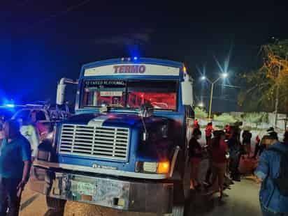 Accidente de autobús en Gómez Palacio.