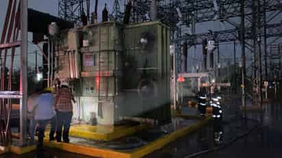 Daños en planta de CFE. (EL SIGLO DE TORREÓN)