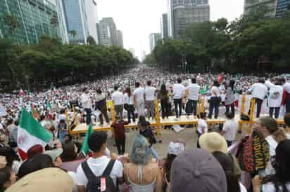 Protesta contra reforma judicial. (AGENCIAS)