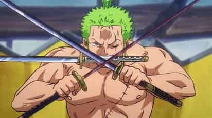 Así se vería Zoro de One Piece en el universo de Naruto