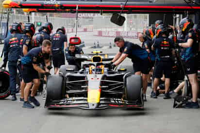 Checo Pérez largará cuarto y Max Verstappen sexto en Gran Premio de Azerbaiyán