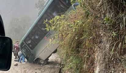 Registran mexicanos afectados en accidente de Machu Picchu