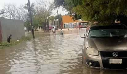 Sufren escuelas en Coahuila afectaciones por fuertes lluvias