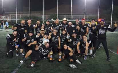 All Blacks se coronaron campeones en la Liga HAF de Futbol Americano Arena