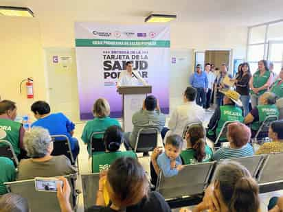 Arrancan programa Tarjeta de la Salud Popular en San Pedro