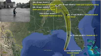 Huracanes Helene y John se intensifican, ¿Cuáles estados de México afectarán?