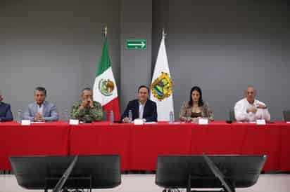 El alcalde de Torreón destacó la importancia de los acuerdos que se
tomaron durante la reunión de Coordinación Estatal. (CORTESÍA)