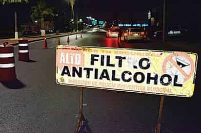 Autoridades de Monclova consideran aumentar filtros anti alcohol ante incremento de accidentes