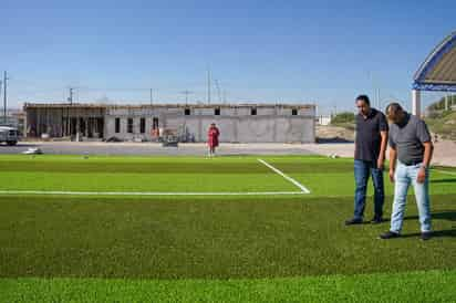 Avanza construcción de Unidad Deportiva y Recreativa en Ramos Arizpe