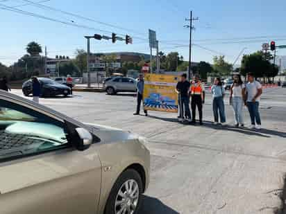 Realizan intervención por el Día Internacional de la Educación Vial