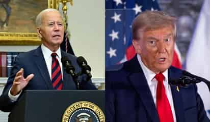 Biden acusa a Trump de difundir mentiras 'peligrosas' sobre huracanes