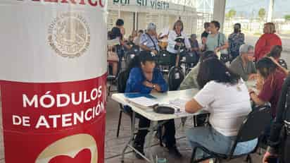 Más de dos mil mujeres mayores, se han registrado en la Pensión de Bienestar en La Laguna de Coahuila