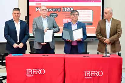 Firma convenio la Ibero con Clúster de Manufactura Avanzada y el Clúster Aeroespacial