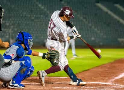 Los Algodoneros lograron salir victoriosos 6-4 anoche a los Acereros en el Estadio de la Revolución. (Cortesía)