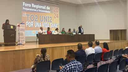 Estudiantes participan en Foro Regional que organiza el CIJ Torreón para evitar el consumo de drogas