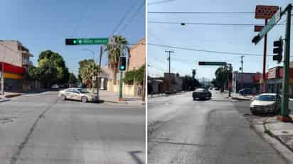 Uno de los vehículos involucrados en los hechos es un Dodge Attitude, modelo 2019, color gris, con placas de circulación del estado de Durango. (EL SIGLO DE TORREÓN)