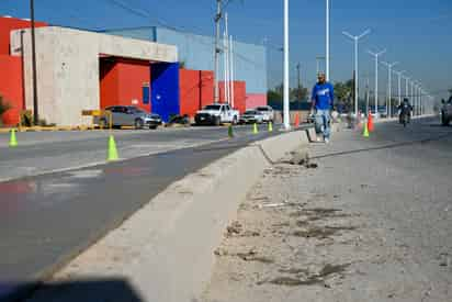 Obras públicas en Lerdo.