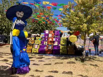 Canaco construyó el 'mega' altar de muertos en Francisco I. Madero este año