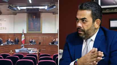 Rubén Ernesto Mayoral explicó que la expectativa se generó en cuanto
a que la votación podría alcanzar un conflicto constitucional. (FABIOLA P. CANEDO)