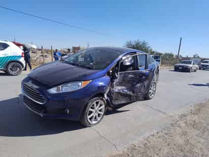 Se registra fuerte choque en la carretera al Vergelito