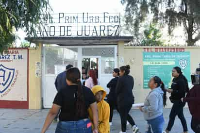 La primaria “Año de Juárez” de Torreón. (EL SIGLO DE TORREÓN)