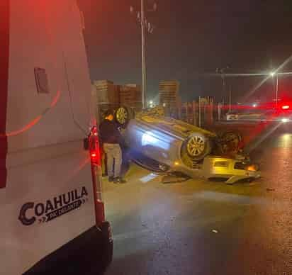 Accidente vial en Ramos Arizpe (EL SIGLO DE TORREÓN)