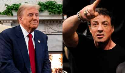 Sylvester Stallone califica a Trump como el 'segundo George Washington'