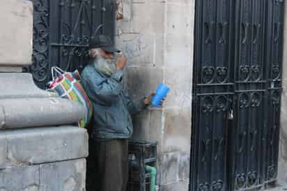 Once personas en situación de calle ubicó este diario en el primer cuadro de la ciudad (Daniela Cervantes)