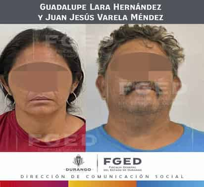 Pareja detenida por delitos de secuestro y pederastia. 